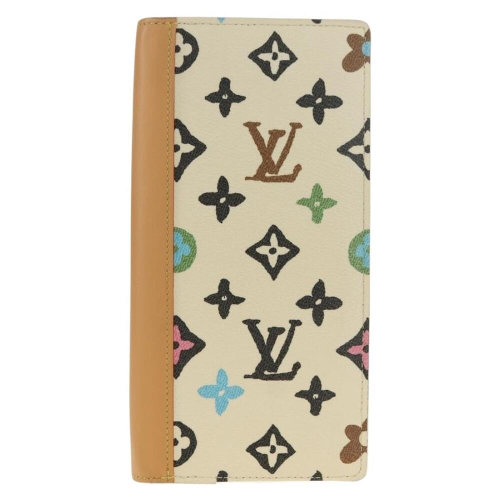 Louis Vuitton Monogram Craggy Brazza Portefeuille Nm Long Wallet Beige